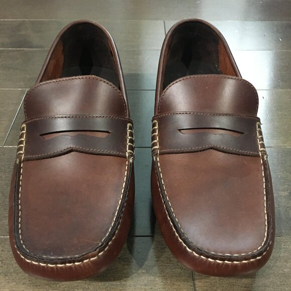 Brand new JCrew Driving Moccasins mens US8.5 - Picture 1 of 7